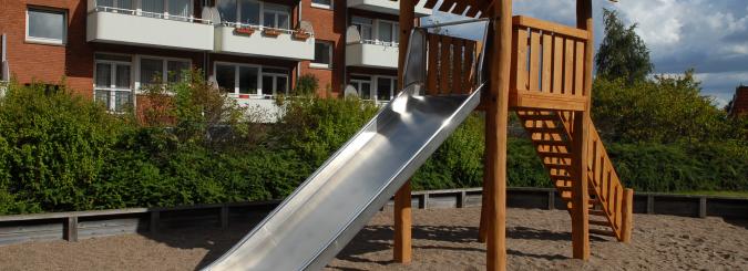 Rutchebaner til legetårne